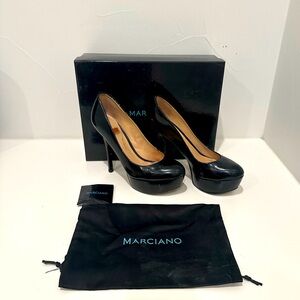 Marciano Black Ethel Heels - size 7